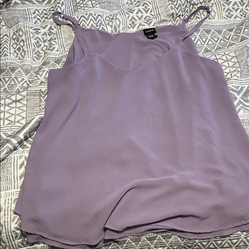 Torrid Purple Tank Top